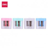 得力（deli）削笔刀卷笔刀削笔器办公用品 颜色随机 0576