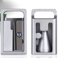 得力(deli) 经典锌合金卷笔刀/学生铅笔削笔器/转笔刀 0596