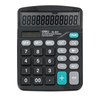 得力（deli）DL-837 轻便经济款通用型桌面计算器12位