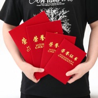 得力（deli）绒面烫金荣誉证书 6K(295*210mm) 7576