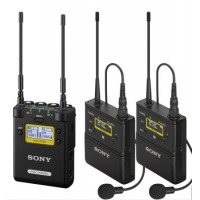 索尼 SONY 小蜜蜂无线麦克风话筒(1个P03D+2个B40发射器)
