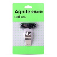 安格耐特（Agnite）海豚户外口哨运动篮球足球排球训练比赛专用裁判口哨 F1306 银