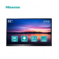 海信(Hisense)会议平板电视55英寸4K高清触摸式电子白板远程视频智能会议教学一体机55MR5A