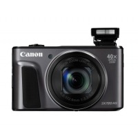 佳能（Canon）PowerShot SX720 HS 数码相机（2030万像素 40倍光变 24mm超广角）黑色