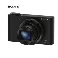 索尼（SONY） DSC-WX500 数码相机 黑色（1820万有效像素3英寸180度可翻转屏 30倍光学变焦 Wi-Fi分享上传）