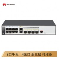 华为（HUAWEI）24口48口千兆弱三层网管企业级核心汇聚交换机 S5720S-12TP