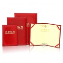 得力（deli）仿皮封面烫金荣誉证书 8K(257*177mm) 7568