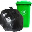 得力（deli）断点式垃圾袋 办公用品 【超大号10只装】80*100cm 1卷(9576)