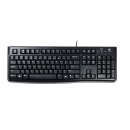 罗技（Logitech）K120 键盘 有线键盘 办公键盘 黑色