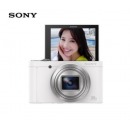 索尼（SONY） DSC-WX500 便携数码相机/照相机/卡片机 白色（约1820万有效像素 180度可翻转屏 支持Wi-Fi）