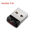 闪迪(SanDisk)16GB USB2.0 U盘 CZ33酷豆 黑色 车载优选 多容量选择