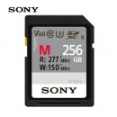 索尼（SONY） SD卡高速存储卡 闪存卡尼康佳能单反索尼微单相机内存卡 256G 277M/s UHS-II 高速