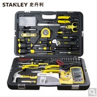 史丹利STANLEY 61件电讯维修工具箱套装 专业家用电子电工物业维修多功能 89-885-23C