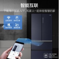 海尔(Haier)506升双变频风冷无霜全空间保鲜法式多门冰箱除菌干湿分储三档变温全开抽屉BCD-506WSEBU1