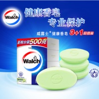 威露士（walch）健康香皂 清新青柠 125g×4