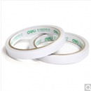 得力(deli)高粘性棉纸双面胶带 12mm*10y(9.1m/卷) 24卷/袋装 办公用品 30401