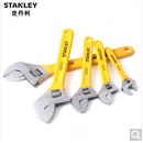史丹利/STANLEY 沾塑柄活动扳手6英寸 开口扳手工具小活口扳手多功能板子活络扳手 STAD01006-23