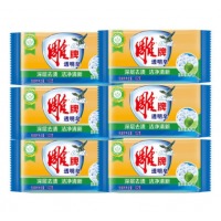 雕牌青柠飘香透明皂/洗衣皂102g*60块装 独立包装（新老包装随机发货）