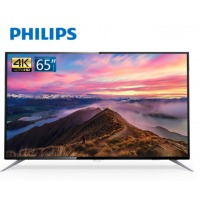 飞利浦（PHILIPS）65英寸 AI人工智能 4K超高清液晶电视 HDR 网络智能电视机