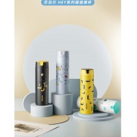 苏泊尔supor 真空保温杯304不锈钢水杯便携商务直身车载杯子•暗夜乐园 480ml K