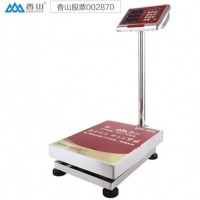 香山电子秤商用台秤计价秤 精准克秤蔬菜水果秤150kg TCS-150-JE62WS