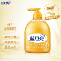 蓝月亮 维E保湿洗手液 500g/瓶 干性肤质秋冬适用 添加维生素E 深层滋润 温和去污