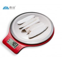 香山电子秤厨房秤烘培精准珠宝小秤迷你食物克称高精准0.1g/1g可选EK813 【东方红 