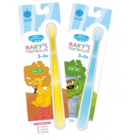 云南白药 儿童软毛牙刷纤细软毛呵护宝宝乳牙3-6岁 换牙期专护6-12岁芝麻街版 儿童3-6岁软毛 1支