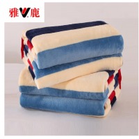 雅鹿家纺 小毛毯小毯子颜色 随机 70*100cm
