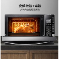 美的（Midea）金色 智能变频微波炉 湿度感应 光波炉 微波炉电烤箱一体机 小京鱼App