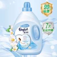 金纺衣物柔顺剂护理剂 柔软留香防静电 清新依兰花香4L