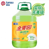  榄菊 大桶洗洁精商用10kg 金果园柠檬去油洗碗餐具洗涤剂果蔬清洗剂洗涤灵 除油去腻