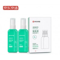 京东京造 驱蚊喷雾 2瓶装 户外防蚊儿童驱蚊水 车用防蚊喷雾 60mL无香型驱蚊液