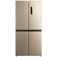 美的(Midea)468升变频十字双开门家用冰箱智能家电风冷无霜BCD-468WTPM(E)纤薄机身不占地