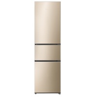 海信（Hisense）205升三门冰箱三门三温区中门软冷冻 小型家用冷藏冷冻 节能省电低噪