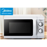 美的（Midea）快捷微波炉 家用小型迷你 360°转盘加热 旋钮操控 精准控温 五档火力