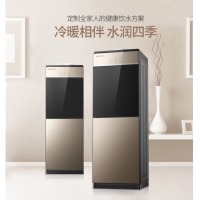 奥克斯（AUX）饮水机家用立式办公双开门柜式快速加热饮水器 星辰系列-【金色温热型】