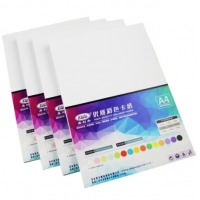 易利丰 白色a4硬卡纸 手工纸 160g100张