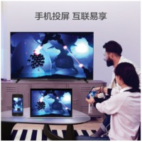 飞利浦（PHILIPS）55英寸 全面屏 4K超高清 客厅家用教育 投屏 低音腔 AI语音