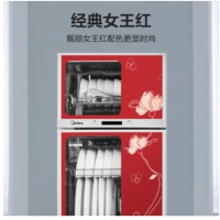 美的（Midea）消毒柜家用 立式 消毒碗柜 消毒柜碗筷 厨房餐具 消毒柜 小型 二星级 