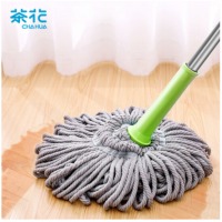 茶花 拖把墩布旋转拧水吸水免手洗巧手拖把 4713