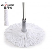 五月花 拧水拖把 必卡锁免手洗家用吸水拖布 N01