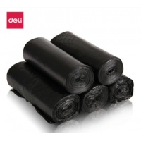 得力（deli）垃圾袋9573家用办公加厚塑料垃圾袋点断式45*55cm30只装