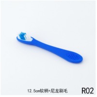 监狱牙刷手指安全牙刷犯人劳改看守所戒毒所医院专用软胶牙刷用品 