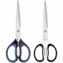 得力（deli）办公家用生活剪刀 175mm 手工剪刀剪纸刀办公用品多功能锋利剪子 6058 5把装