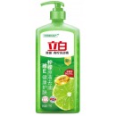 立白 青柠洗洁精1kg/瓶 厨具洗涤灵 餐具洗洁剂 柠檬原液萃取 添加维生素E 无残留 不伤手