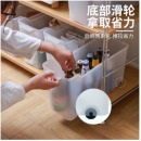 禧天龙 缝隙收纳箱 分类收纳盒 零食儿童玩具冰箱蔬菜储物箱 多功能无盖整理箱 明白【11.5L 】17.2*43.5*24.5