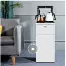 海尔（Haier）新款茶吧机家用全自动上水智能下置水桶小型温热多功能饮水机立式温热 白色