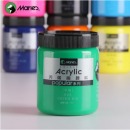 马利丙烯颜料300ml中绿 大瓶装墙绘手绘彩绘饰品学生丙烯画颜料套装 防水不掉色丙烯套装A-Z300