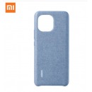 小米11 原厂素皮仿织保护壳 牛仔蓝【适用于小米11素皮版】红米redmi手机壳